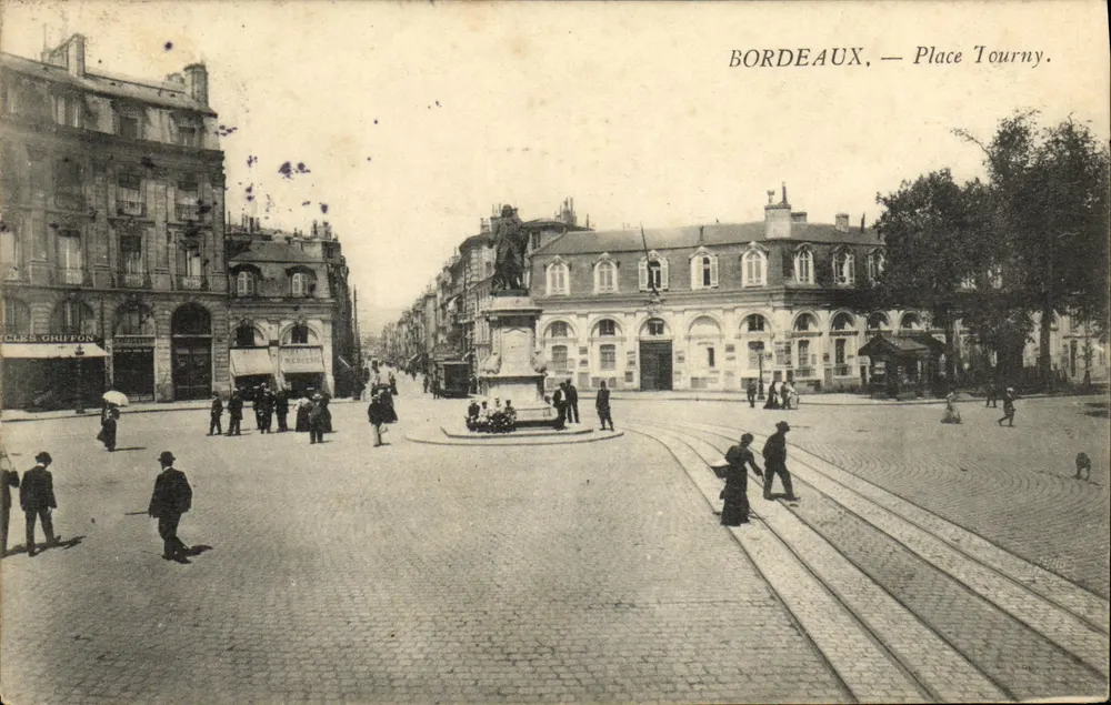 Bordeaux — Place Tourny — Editor Grignon, número de série não visível - Frente