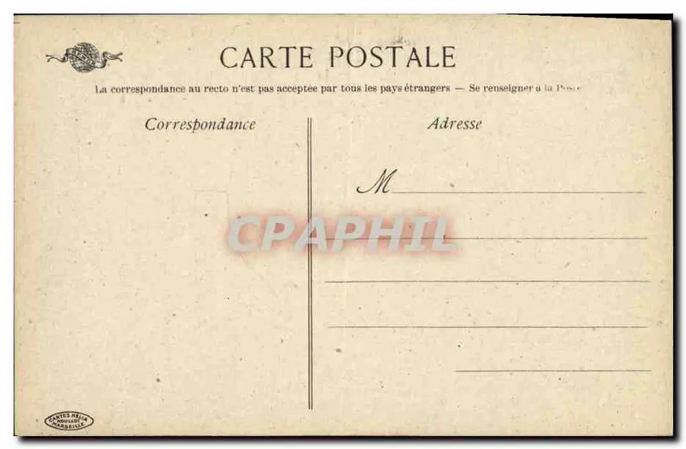 Bordeaux - Igreja de Nossa Senhora — Cartes Meta Marseille - Verso