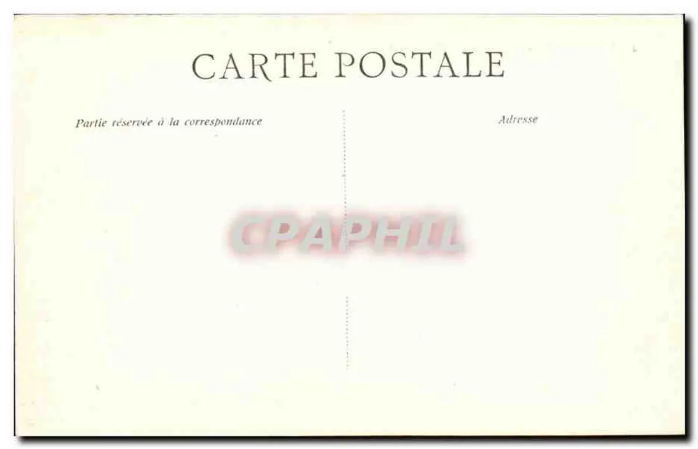 Bordeaux — Monument Gambetta — C.B. - Verso