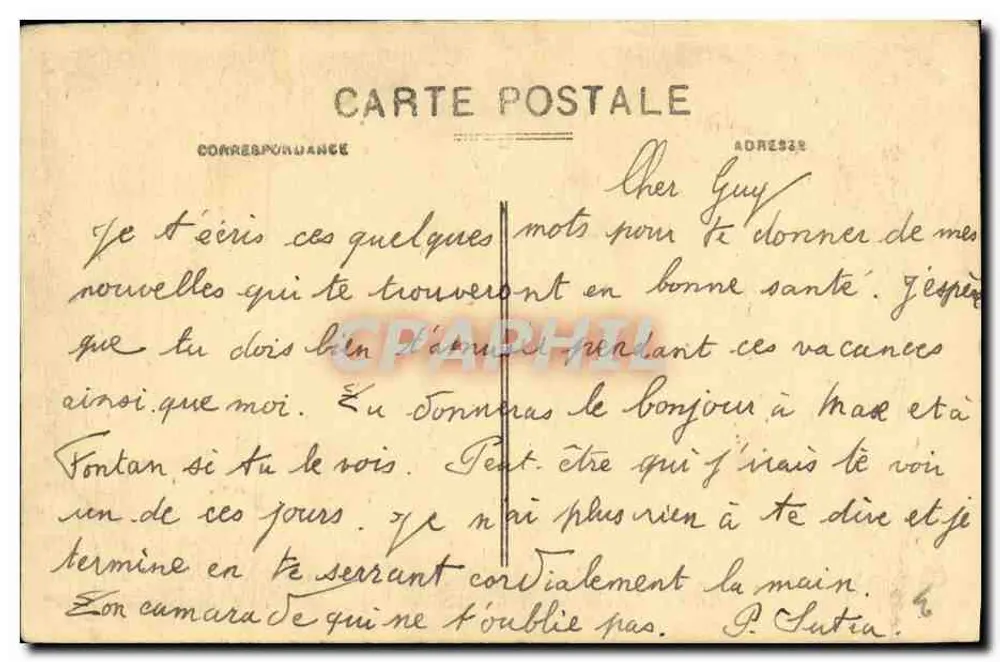 Tournecoupe (Gers) — Interior da Igreja — Cl. J. Tapie - Verso