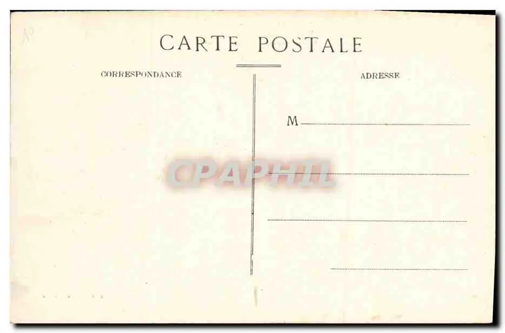 Mauvezin — Denkmal der Soldaten und Boulevard de la Tour-Neuve — L. Lefebvre, Drucker - Rückseite
