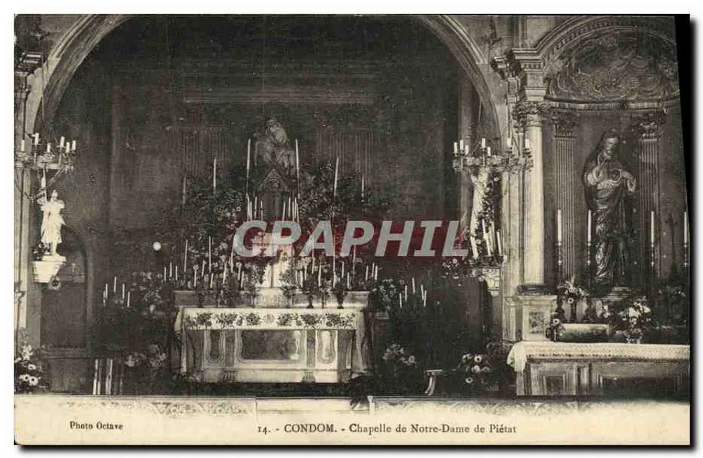 Condom - Kapelle Notre-Dame de Piétat — Photo Octave, n°14 - Vorderseite