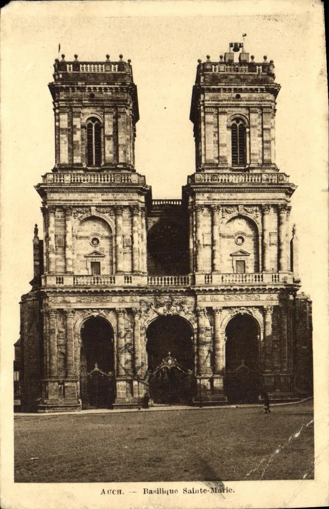 Auch — Basilique Sainte-Marie — Librairie G. Sorel, Auch - Vorderseite
