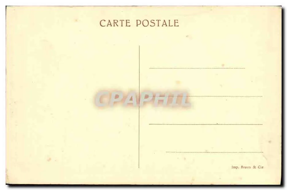 Auch — Basílica de Santa Maria — Porta Sul — Livraria G. Segonzac, Auch - Verso