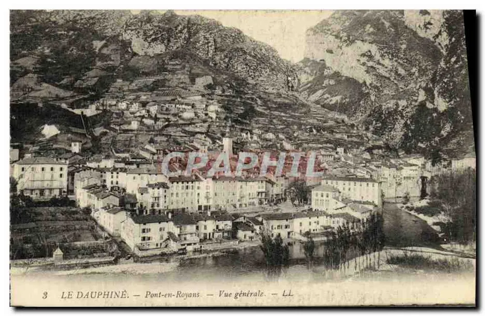 Pont-en-Royans — Vista geral — LL - Frente