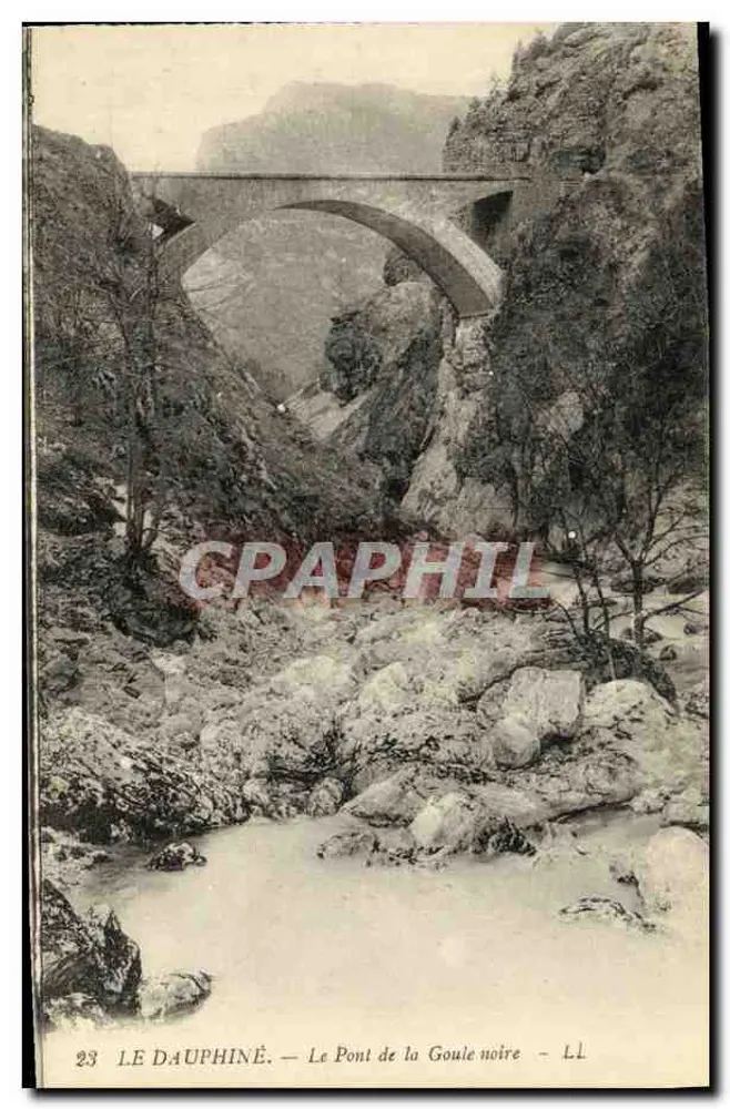 Das Dauphiné — Die Schwarze Halsbrücke — LL-Nr. 23 - Vorderseite