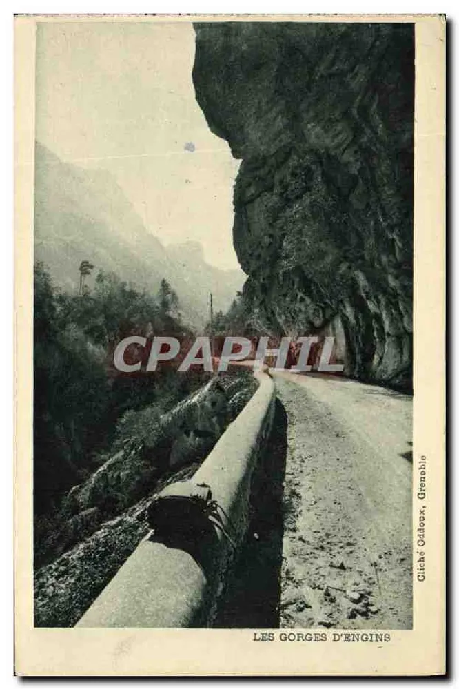 As Gorges de Engins — Grenoble — Cliché Odéaux - Frente