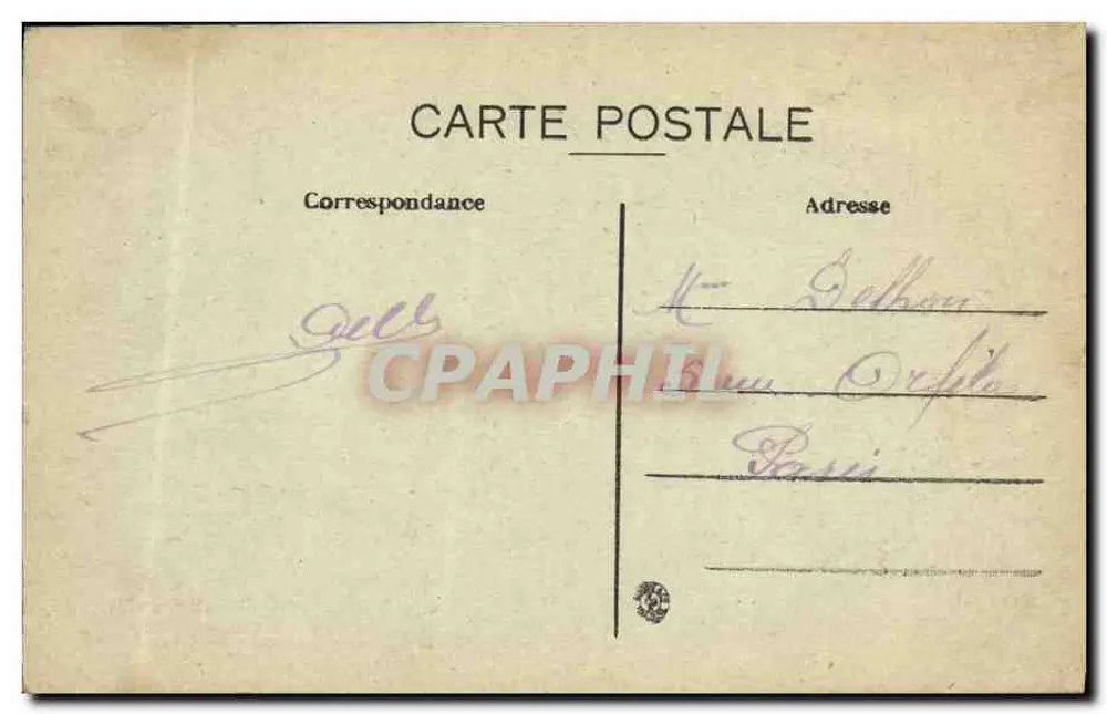 Dauphiné — Route de Saint-Pancrasse — Der große Tunnel — C. Baffert, Grenoble - Rückseite