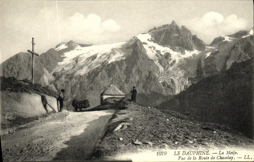 Dauphiné — La Meije — Ansicht der Chaselaystraße — LL. — n° 1079 - Vorderseite