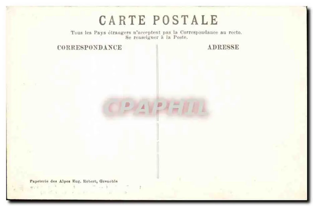 Der Col du Clof-des-Cavales (3128 m) — Dauphiné — Von La Bérarde nach La Grave — n° 1108 - Rückseite