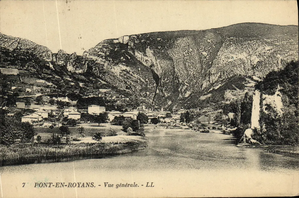 Pont-en-Royans — Vista geral — LL - Frente