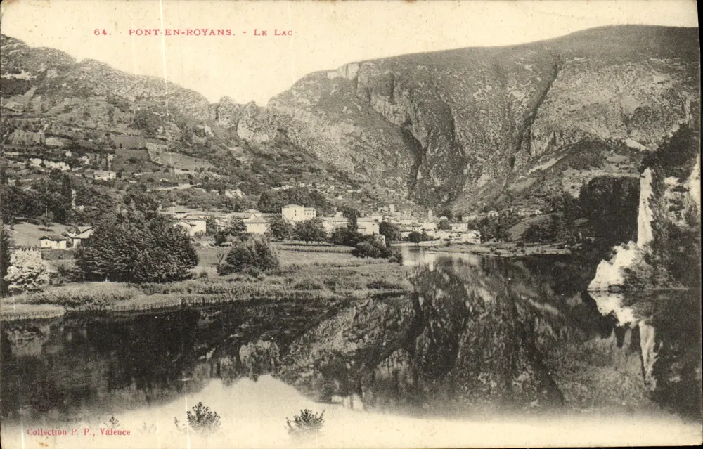 Pont-en-Royans - O Lago — Coleção P. P., Valence, n°64 - Frente