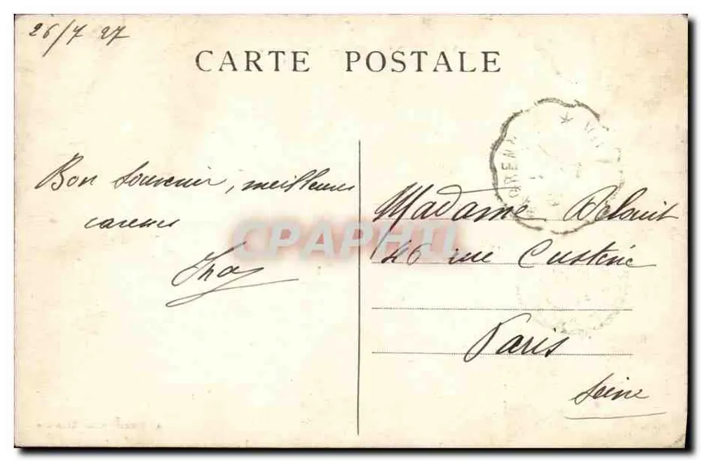 VILLARD-de-LANS — Les Pierres — Éditeur : VILLARD-de-LANS — Les Pierres - Verso