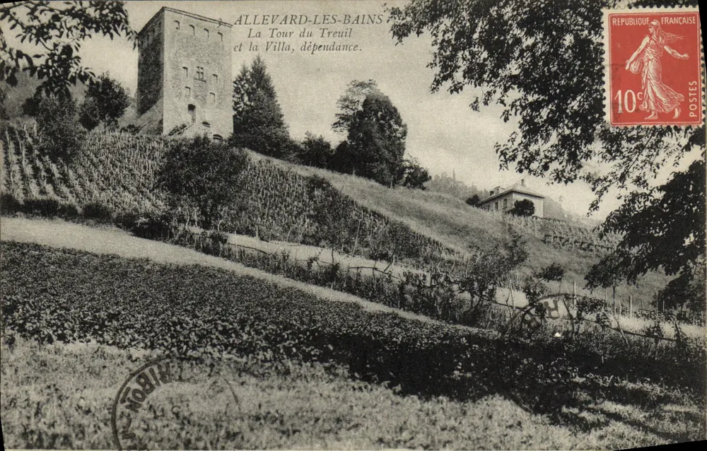 Allevard-les-Bains — La Tour du Treuil und die Villa, Abteilung — Édition Librairie Générale - Vorderseite
