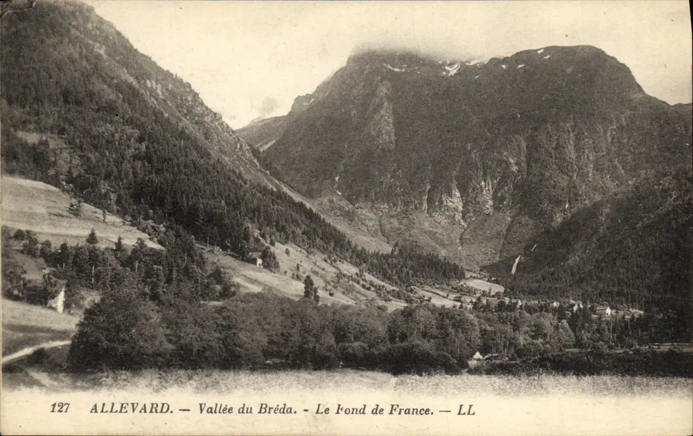 Allevard — Tal des Bréda — Le Fond de France — LL — 127 - Vorderseite