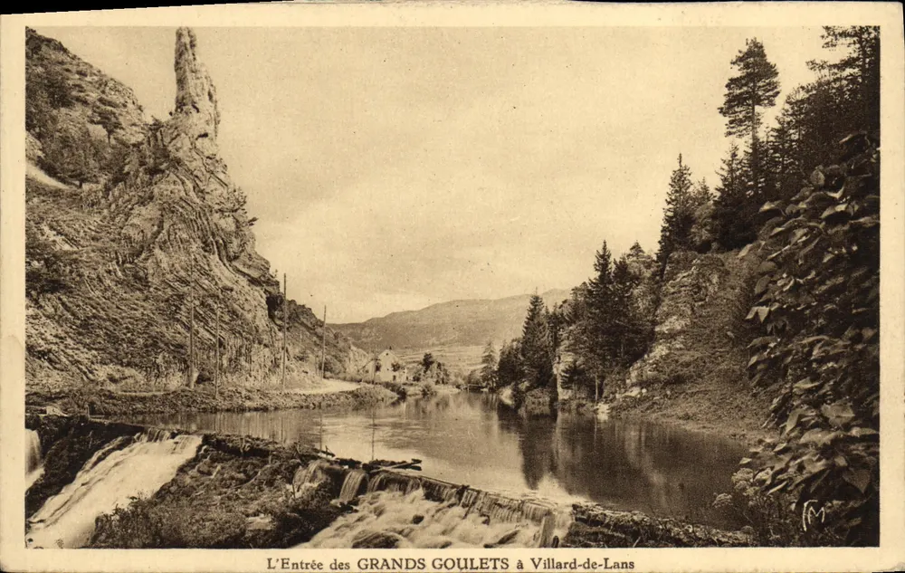 A Entrada dos GRANDS GOULETS em Villard-de-Lans — Martinotto Frères - Frente