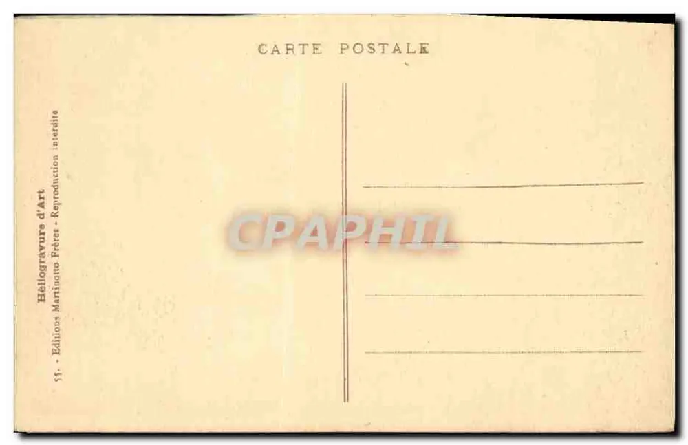 A Entrada dos GRANDS GOULETS em Villard-de-Lans — Martinotto Frères - Verso