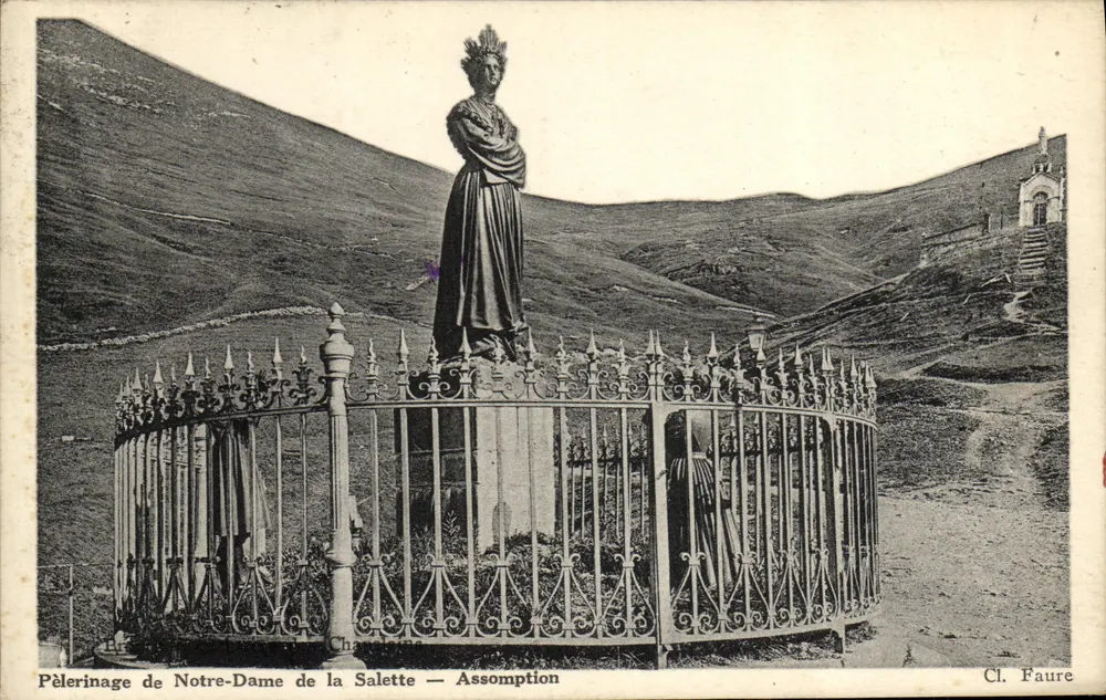 Pellegrinaggio di Notre-Dame de la Salette — Assunzione — Cl. Faure - Recto