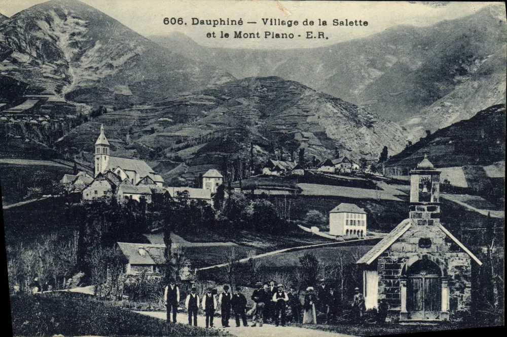 Dorf La Salette — Mont Plano — E.R. — 6006 - Vorderseite
