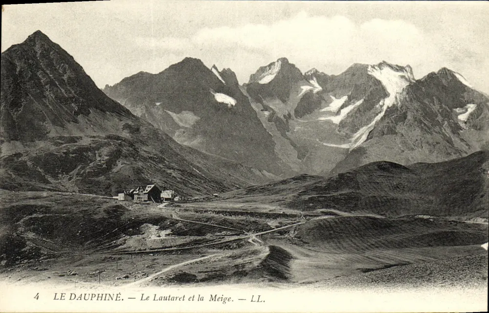 Das Dauphiné — Lautaret und die Meige — LL. - Vorderseite