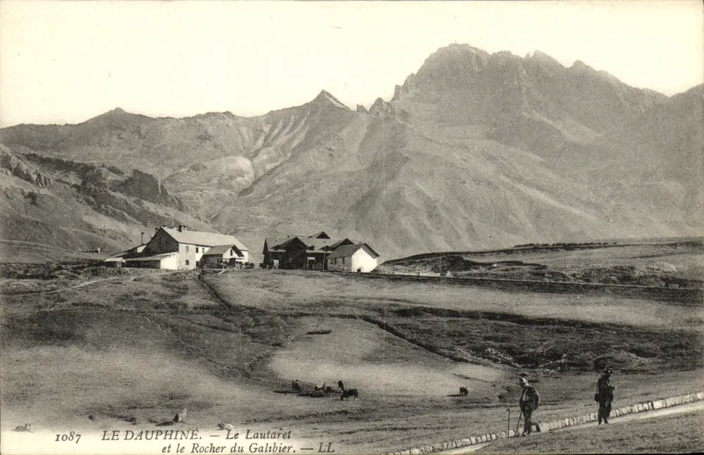 Das Dauphiné — Le Lautârel und der Rocher du Galibier — LL n°1087 - Vorderseite