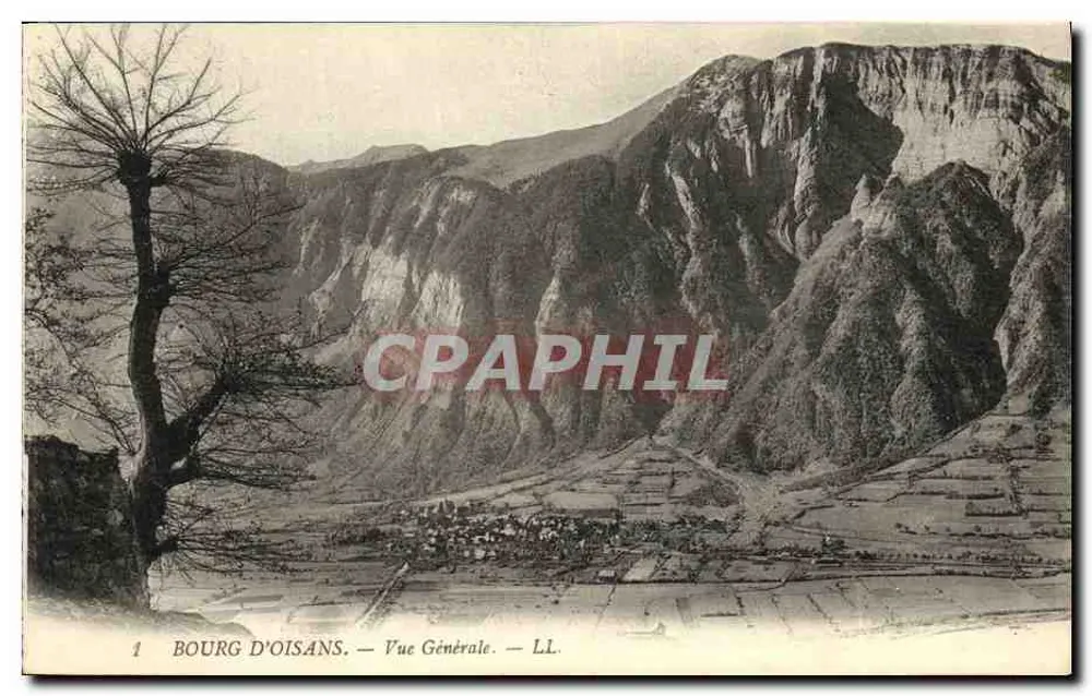 Bourg d'Oisans — Vista Geral — LL. - Frente