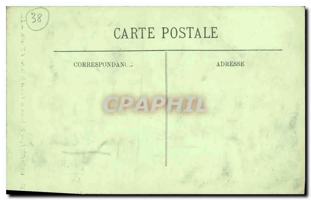 Grenoble — Stadtpark und die Statue des Herkules — LL. n° 151 - Rückseite