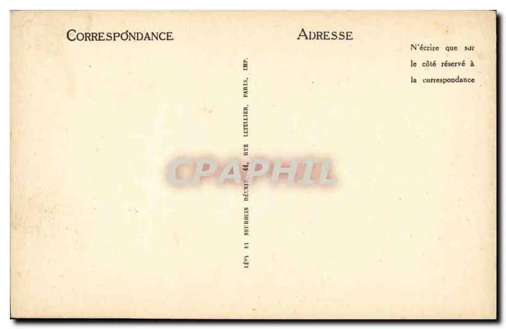 Grenoble — O Hotel de Ville — LL - Verso