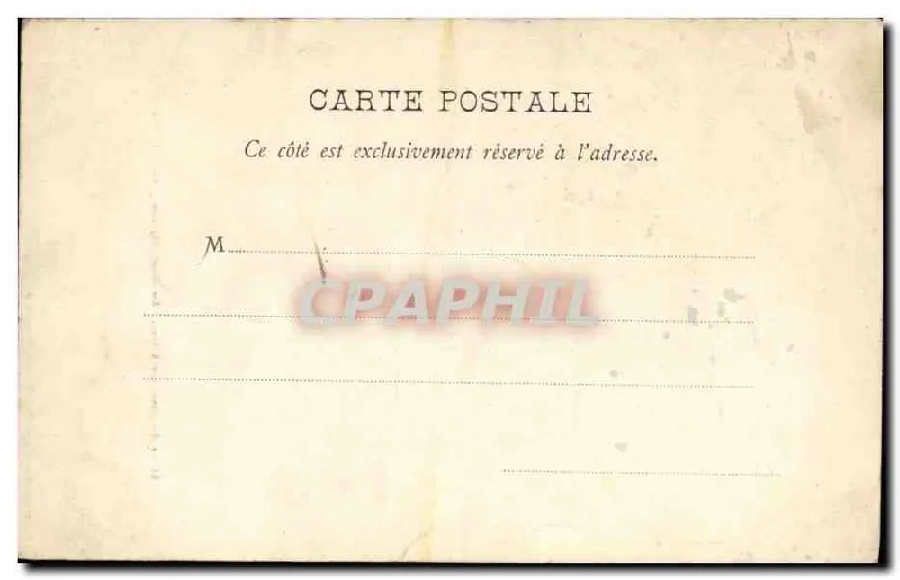 Mont Aiguille — vista do cume (2097 metros) — Papeterie des Alpes, Eug. Robert, Grenoble - Verso
