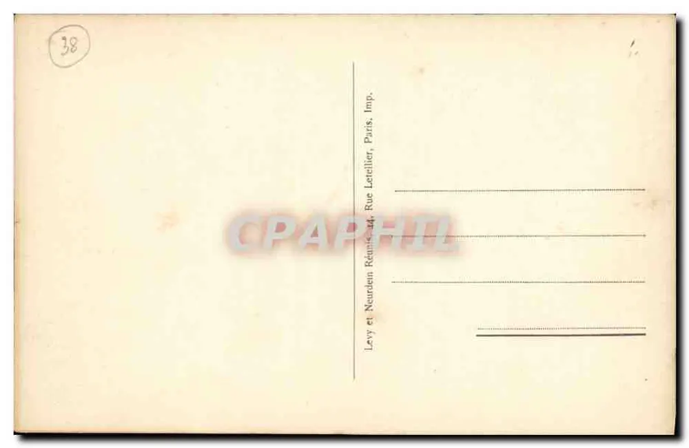 A Grande Chartreuse — O Mosteiro — LL — 2075 - Verso