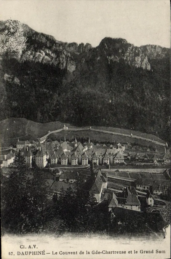Dauphiné — Das Kloster der Grande-Chartreuse und der Grand Som — CI.A.V. n°57 - Vorderseite