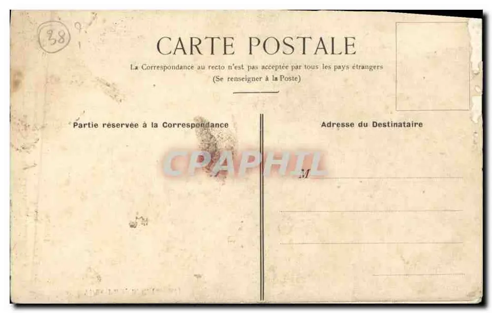 La Grande Chartreuse — Le Vieux Pont de Fourvière — Route du Désert - Rückseite