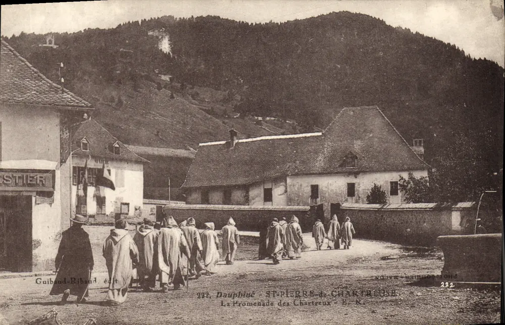 ST-PIERRE-de-CHARTREUSE — La Promenade des Chartreux — Guibaud-Riband éd. - Vorderseite