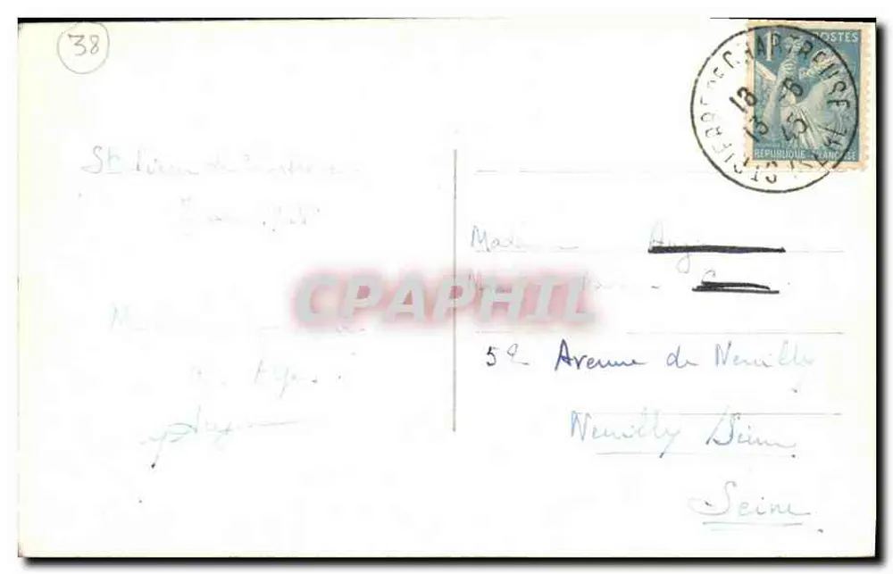 Grande Chartreuse — Entrada do Mosteiro — Carte postale ancienne - Verso