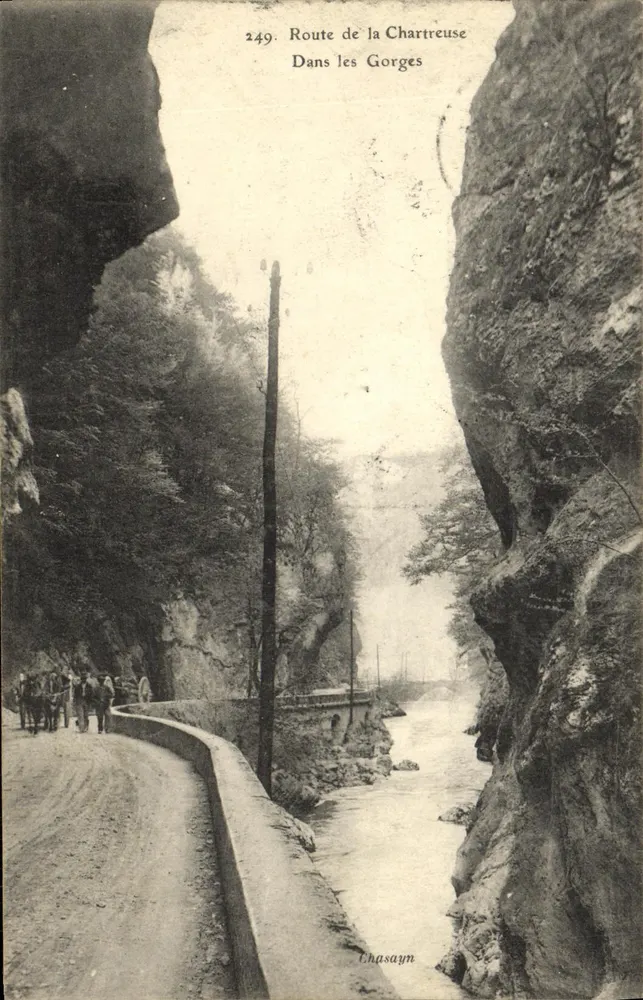 Route van de Chartreuse — Tussen de grotten — Chasazym, n°249 - Voorkant