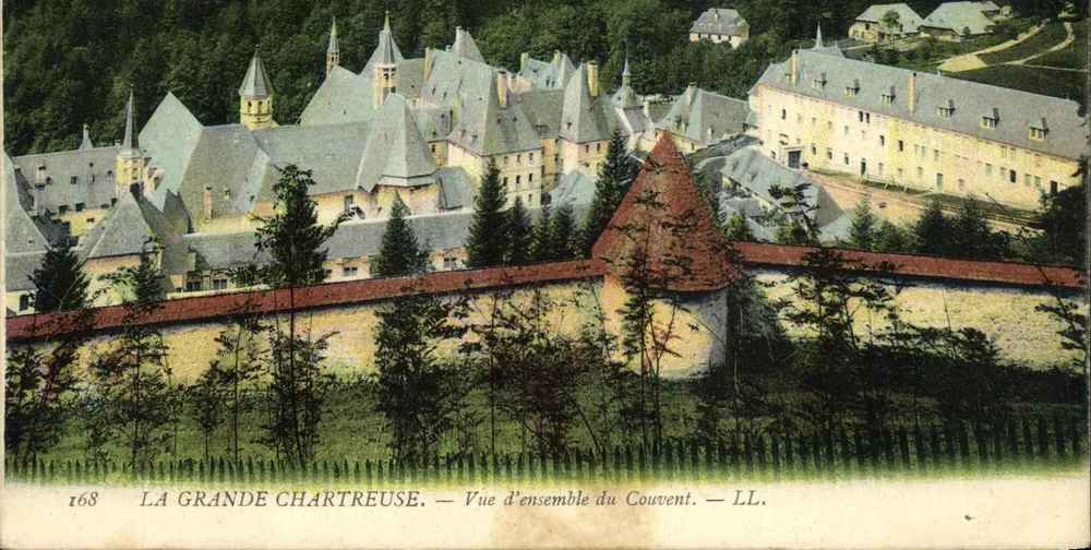 La Grande Chartreuse — Vista geral do Convento — LL. - Frente