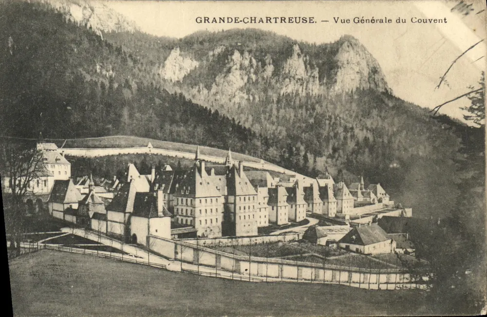 Grande-Chartreuse — Vista Geral do Mosteiro - Frente