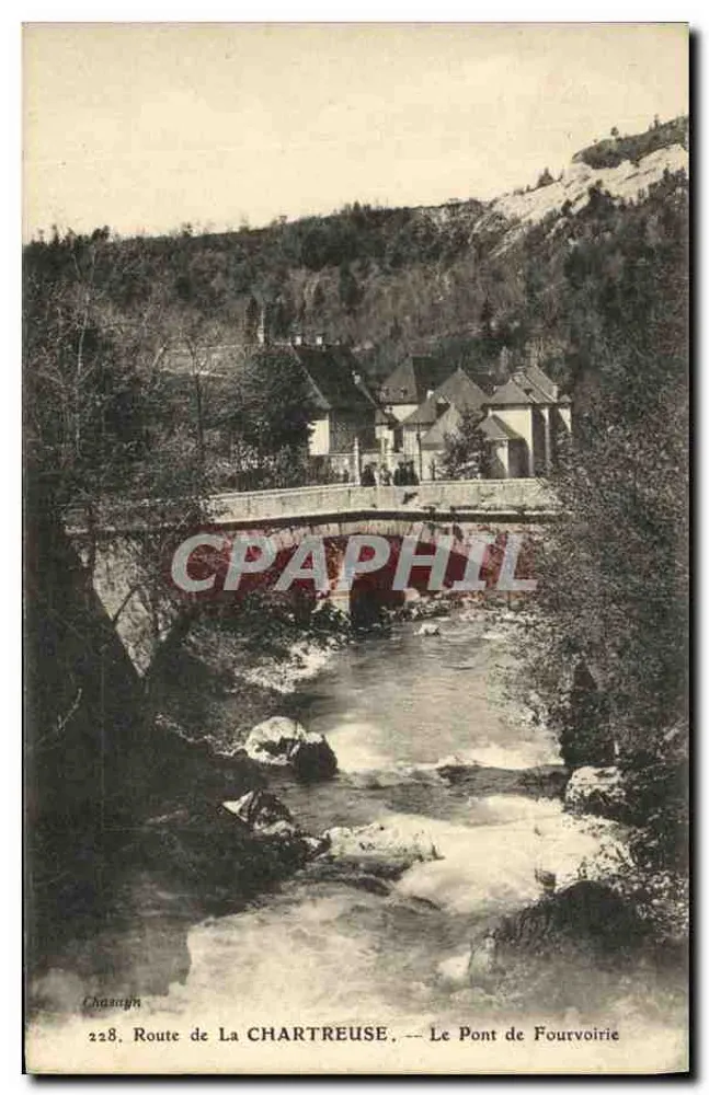 Route de La Chartreuse — Le Pont de Fourvoirie — Chanayph - Vorderseite