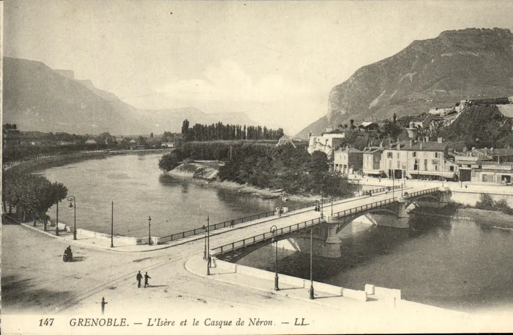 Grenoble — L'Isère e o Casco de Néron — LL. — n° 147 - Frente