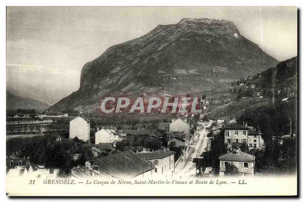 Grenoble — Der Helm des Nero, Saint-Martin-le-Vinoux und Route nach Lyon — LL. n°31 - Vorderseite
