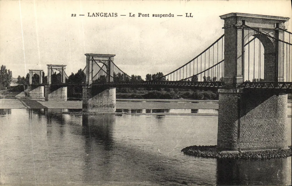 Langeais — Het Hefbrug — LL - Voorkant