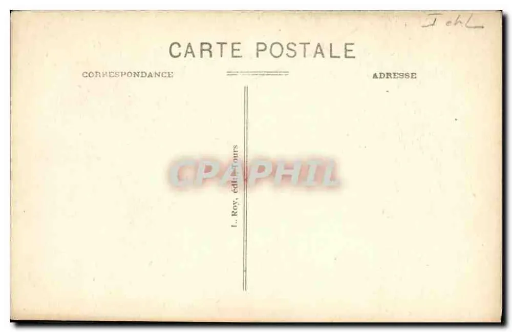 Mettray (Loire-et-Loire) — O Poço no Parque do Petit-Bois — L. Roy, editor, Tours - Verso