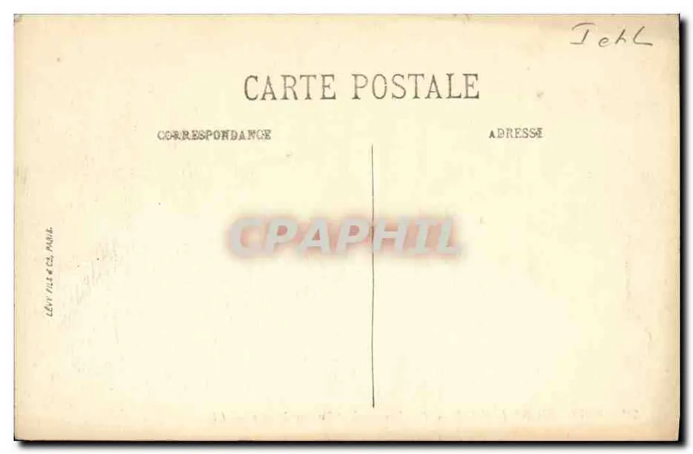 Beaulieu — Blick auf die Indre — Verlag LL - Rückseite