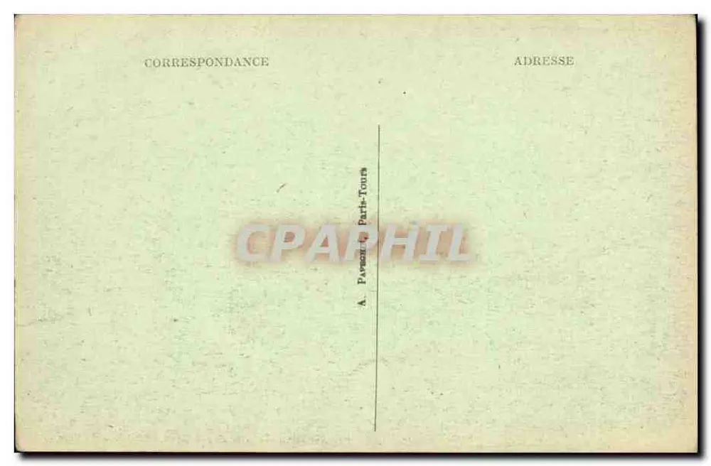 Tours — Basílica de São Martinho — O Coro — A.P. — N° 183 - Verso