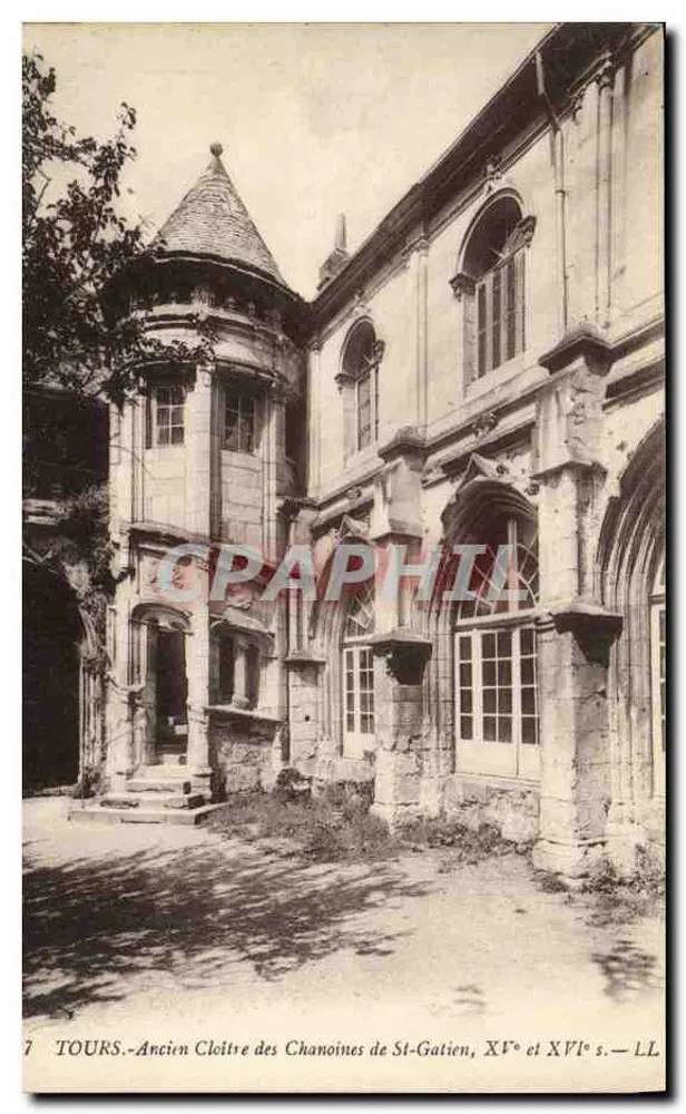 Tours - Alter Cloister der Chanoinnes von St-Gatien, 15. und 16. Jahrhundert — LL - Vorderseite