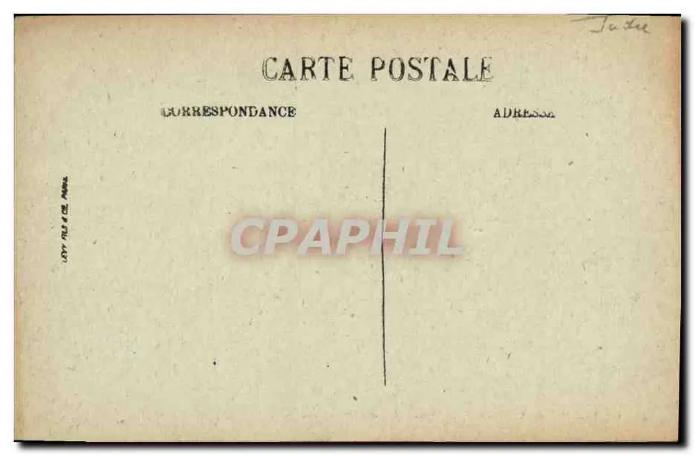 Châteauroux — Hotel de France und Rue Victor-Hugo — LL - Rückseite