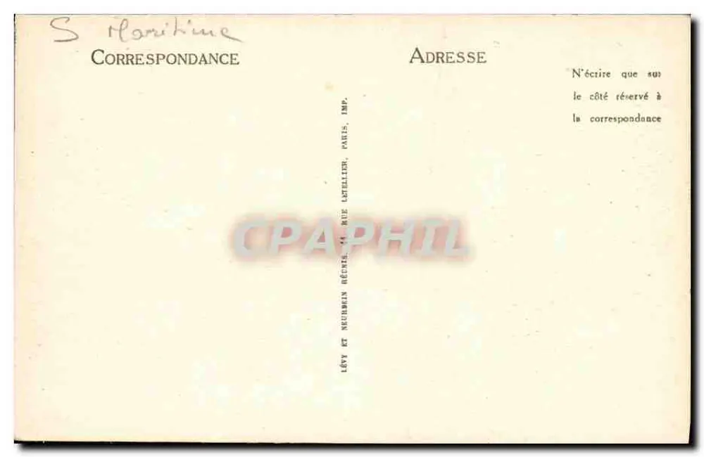 Saint-Vaury-en-Caux — La Chiesa — L.L. — n°36 - Verso