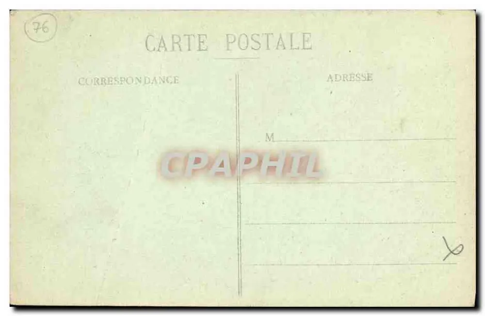 La Cathédrale de ROUEN — La Tour de Beurre — C.F. - 61 - Verso