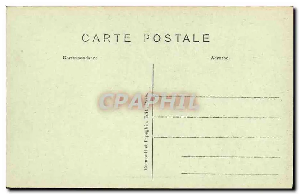 Paris — Das Grab von Napoleon I. in den Invaliden — A.P. n°358 - Rückseite