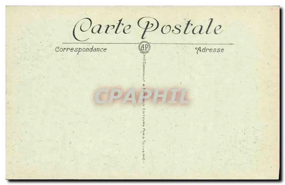 Paris — Der Triumphbogen und die Place de l'Étoile — A. P. - Rückseite
